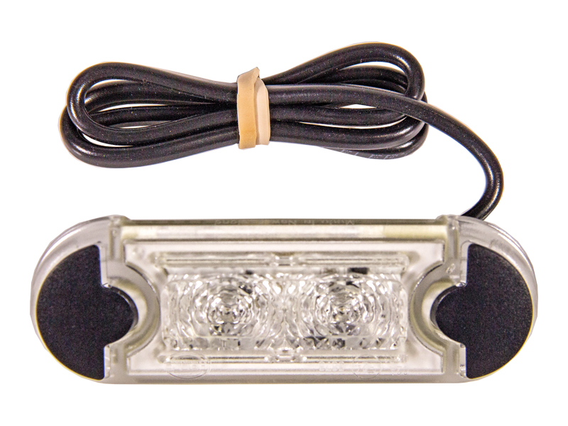 LED ääretuli valge 12–24V 84,3×29,1 mm