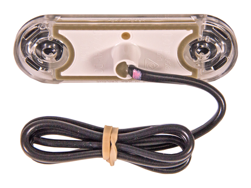 LED ääretuli valge 12–24V 84,3×29,1 mm