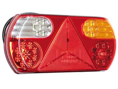 LED tagatuli parem 10–30V 296×142×45 mm