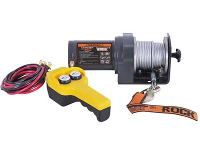 Elektrivints 907 kg 12V, terastross 15 m