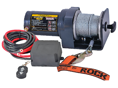 Elektrivints 907 kg 12V, terastross 15 m, juhtmevaba pult