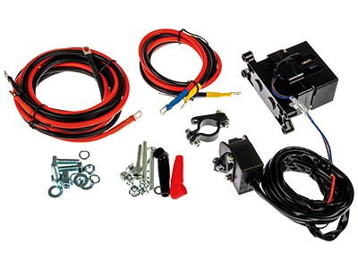 Elektrivints 907 kg 12V, terastross 15 m, ATV lenksulüliti