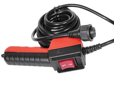 Электрическая лебёдка 1589 кг 12V IP67, синтетический трос 12,8 м