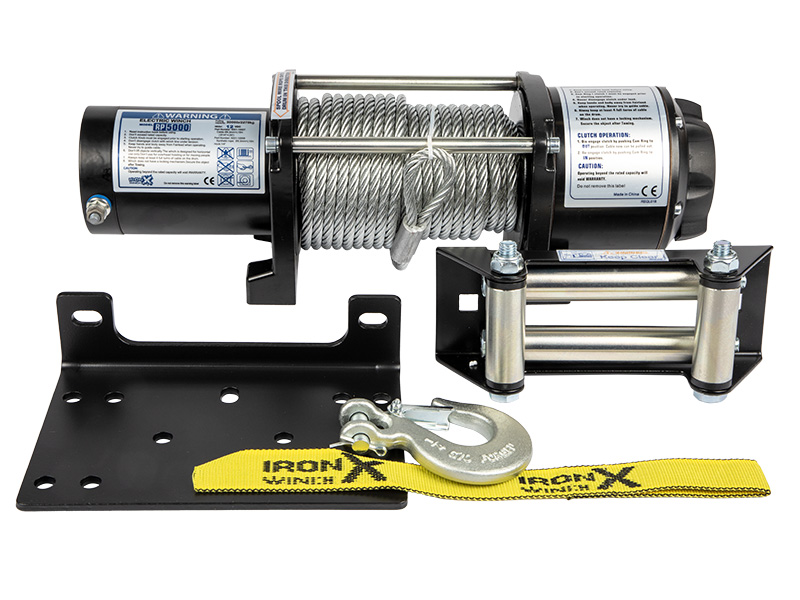 Elektrivints 2268 kg 12V IP67, terastross 15 m