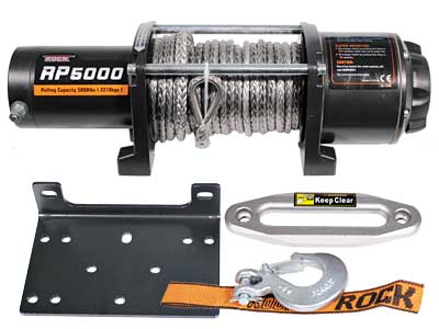 Elektrivints 2268 kg 12V IP67, sünteetköis 12 m