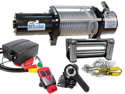 IronX elektrivints 4313 kg 12V Fast IP67, terastross 28 m