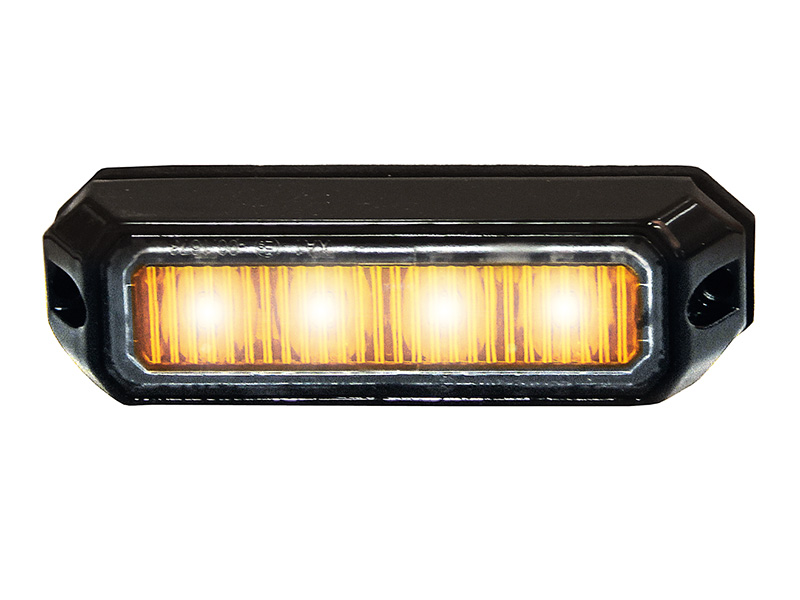Strands mini , kollane LED warning light (S-850175HP-AM)