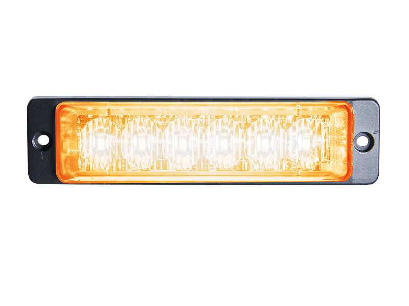 Strands slim , oranž LED warning light