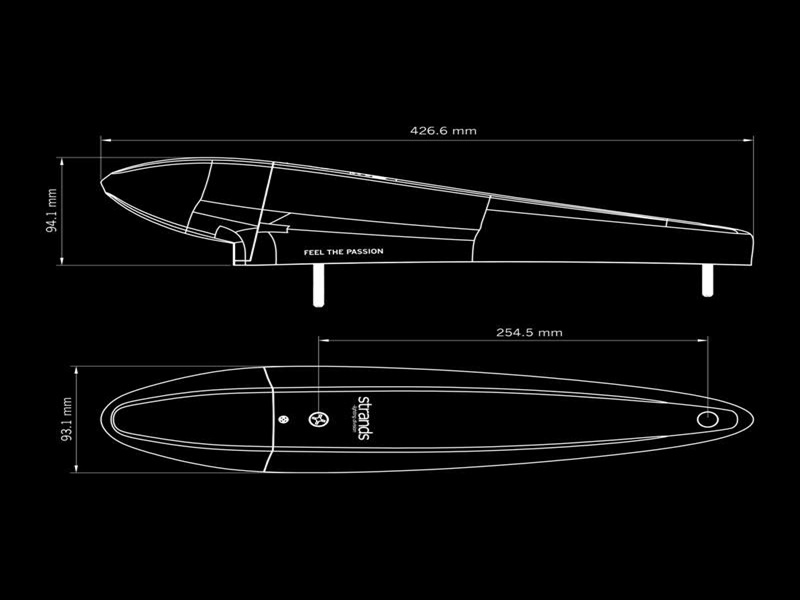 Strands Ize Silver Arrow LED-фара дальнего света (S-850427)