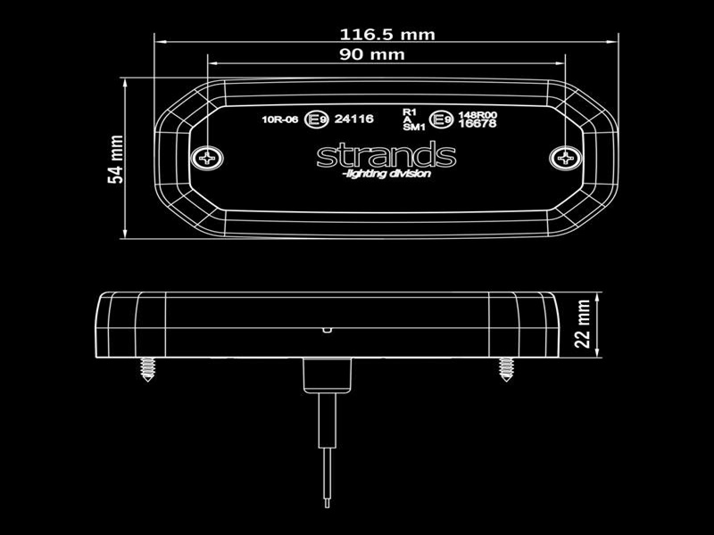 Strands FOR9T Scale LED kaugtuli (S-850453)