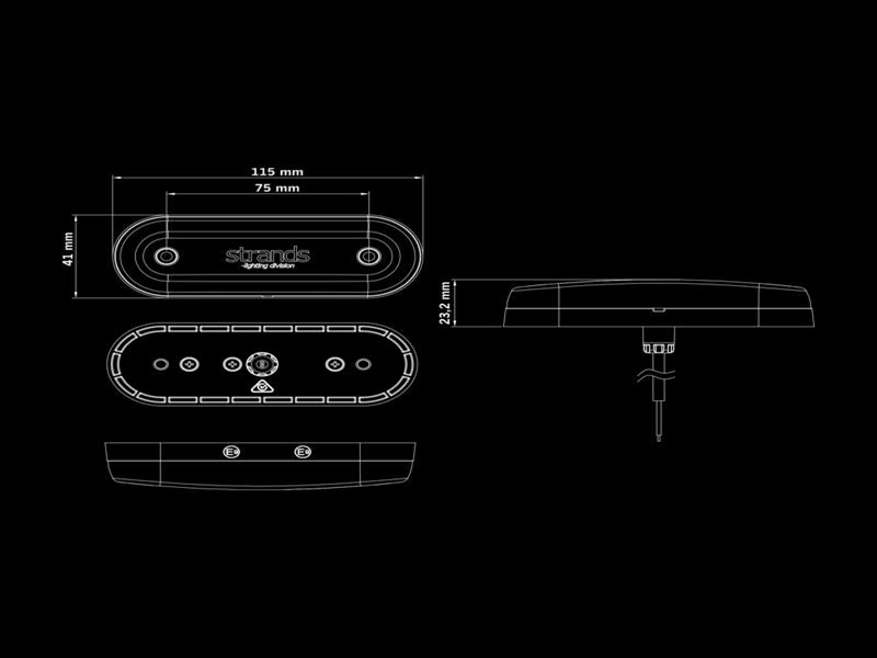 Strands FOR9T Gravity LED kaugtuli (S-850455)