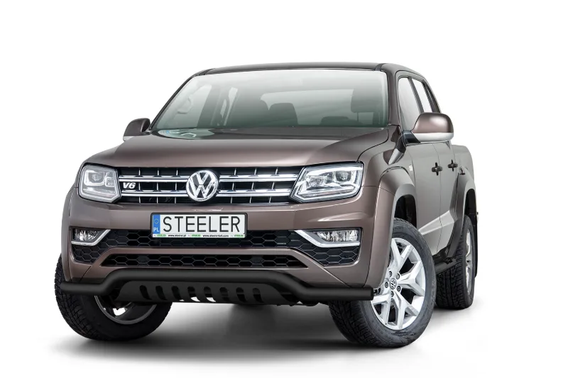 Нижняя дуга EC с защитой моста, чёрная — Volkswagen Amarok (2016–2022)