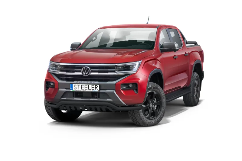 Нижняя дуга EC с защитой моста, чёрная — Volkswagen Amarok (2023–)