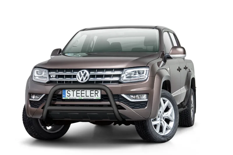 Дуга EC A с поперечиной, чёрная — Volkswagen Amarok (2016–2022)