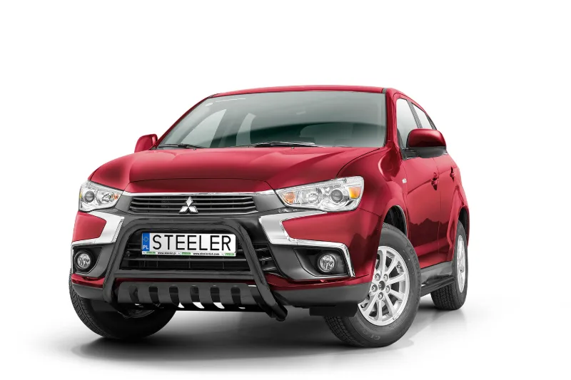 EC A-bar with cross bar and axle-plate, black — Mitsubishi ASX (2017–2019)