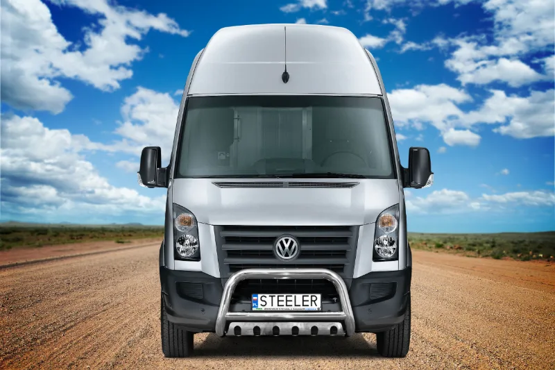 EC A-bar with cross bar and axle-plate — Volkswagen Crafter (2006–2017)