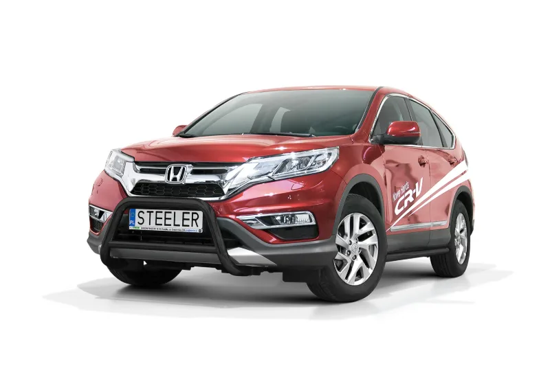 EC A-bar with cross bar, black — Honda CR-V (2012–2015)