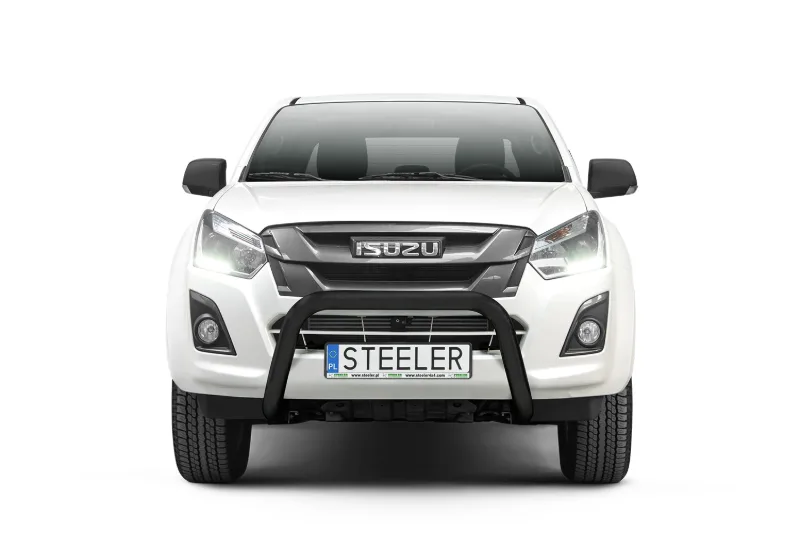 Дуга EC A без поперечины, чёрная — Isuzu D-Max (2012–2017)
