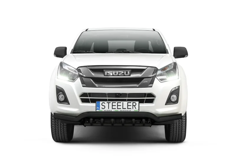 Нижняя дуга EC с трубой моста, чёрная — Isuzu D-Max (2012–2017)
