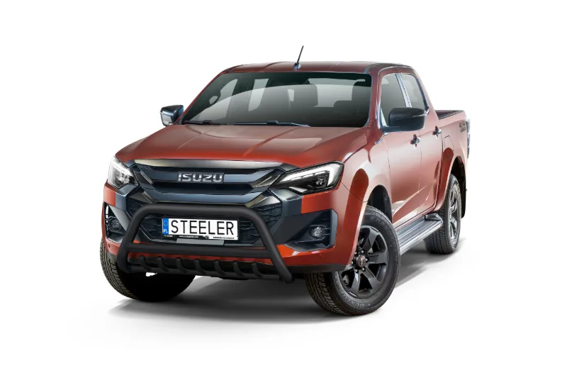 Дуга EC A с поперечиной и трубой моста, чёрная — Isuzu D-Max (2024–)
