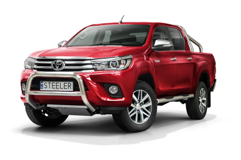 EC A-kaitseraud põikitoruga — Toyota Hilux (2015–2018)