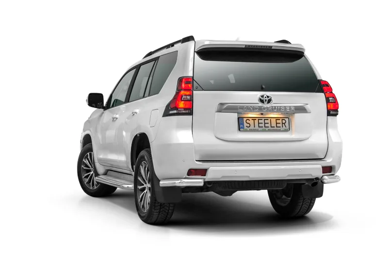 Угловая задняя защита — Toyota Land Cruiser 150 (2017–)