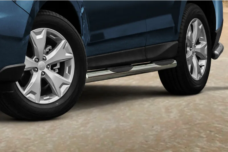 Roostevabad küljetorud plastastmetega — Subaru Forester (2013–)