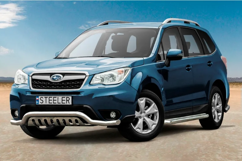 EC low spoiler bar with axle-plate — Subaru Forester (2013–)