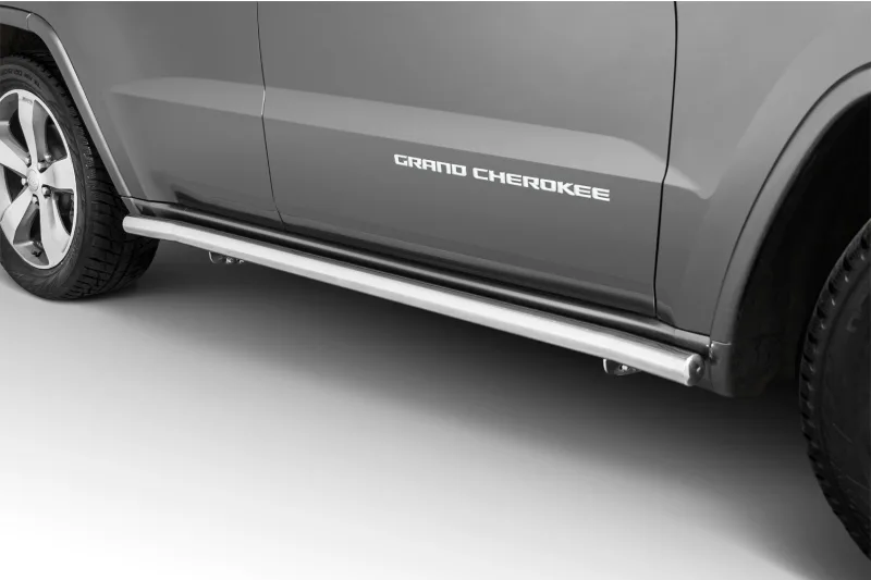 Пороги-трубы из нержавейки — Jeep Grand Cherokee (2015–)