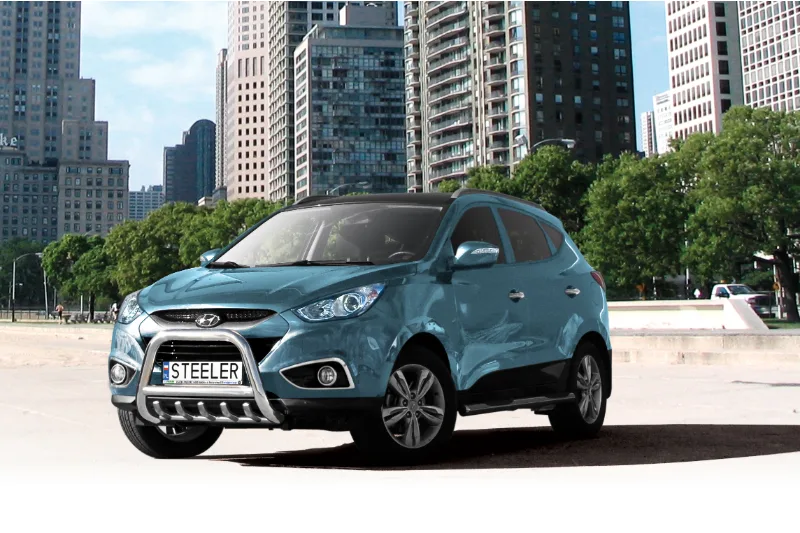 EC A-kaitseraud põikitoru ja sillatoruga — Hyundai ix35 (2011–)