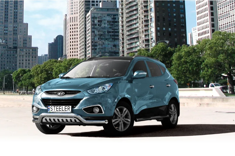 EC madal kaitseraud sillaplaadiga — Hyundai ix35 (2011–)