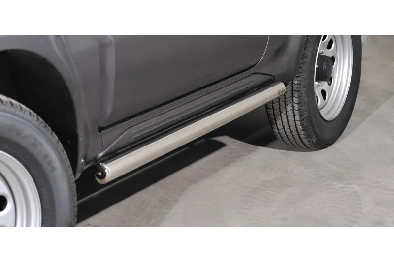 Stainless steel side bars — Suzuki Jimny (2012–2017)