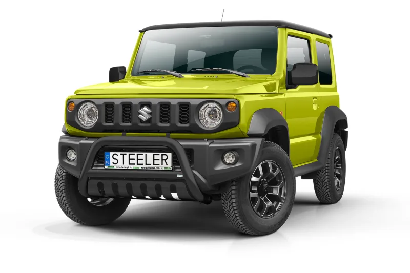 EC A-bar with cross bar and axle-plate, black — Suzuki Jimny (2018–)