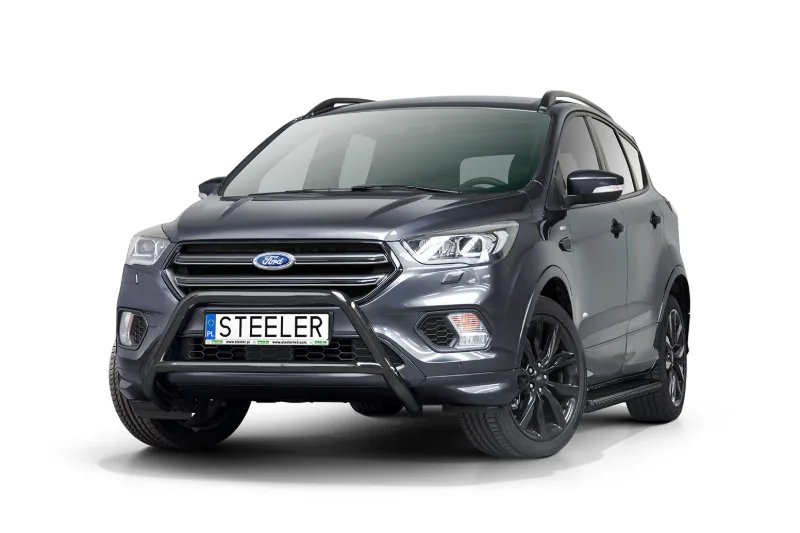 EC A-kaitseraud põikitoruga, must — Ford Kuga (2017–2019)