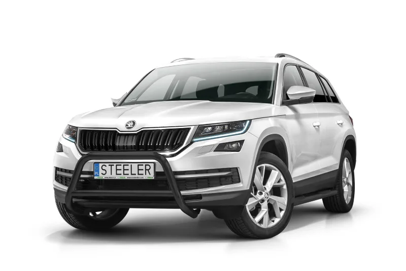 EC A-kaitseraud põikitoruga, must — Škoda Kodiaq (2016–)