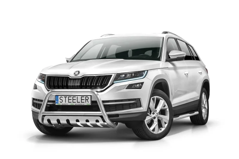 EC A-kaitseraud põikitoru ja sillaplaadiga — Škoda Kodiaq (2016–)