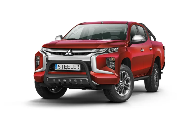 EC A-bar with cross bar and axle-plate, black — Mitsubishi L200 (2019–)