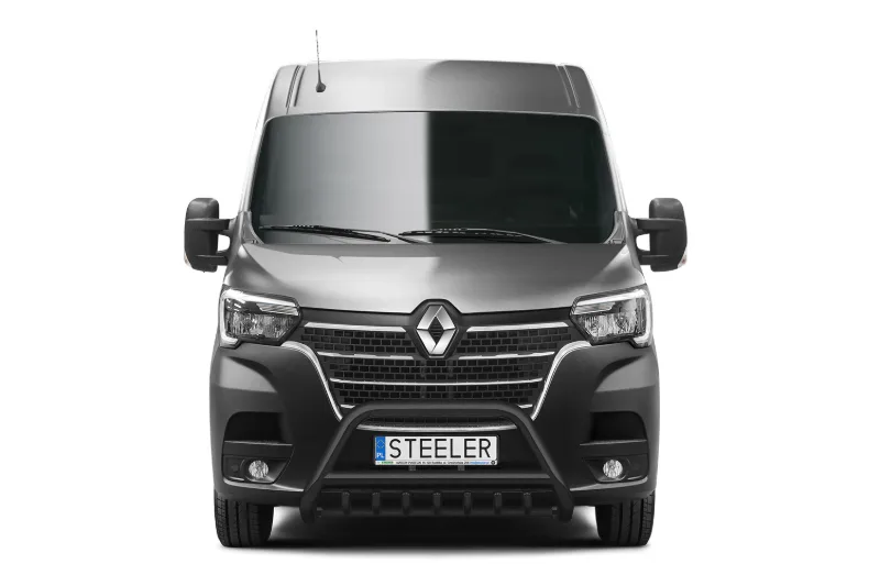 Дуга EC A с поперечиной и трубой моста, чёрная — Renault Master (2019–)