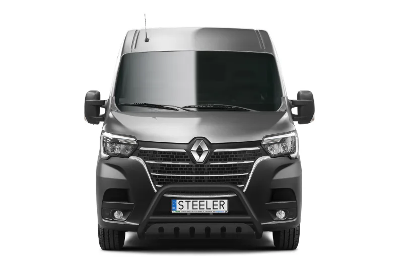Дуга EC A с поперечиной и защитой моста, чёрная — Renault Master (2019–)