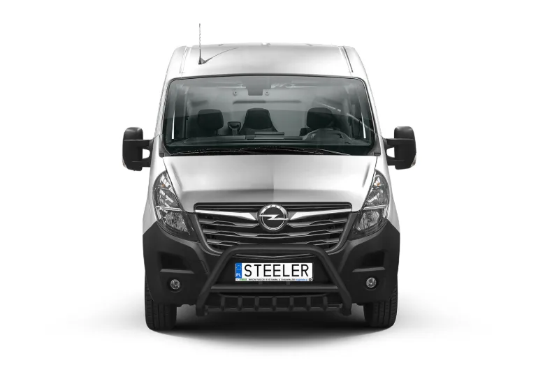 EC A-kaitseraud põikitoru ja sillatoruga, must — Opel Movano (2019–)
