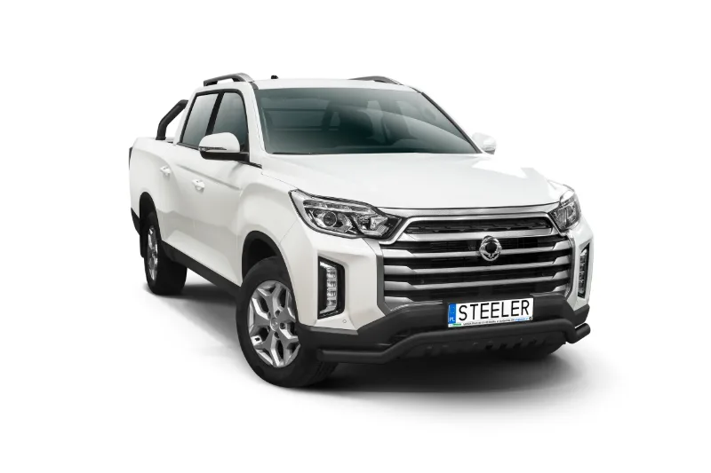 EC madal kaitseraud sillaplaadiga, must — SsangYong Musso (2021–)