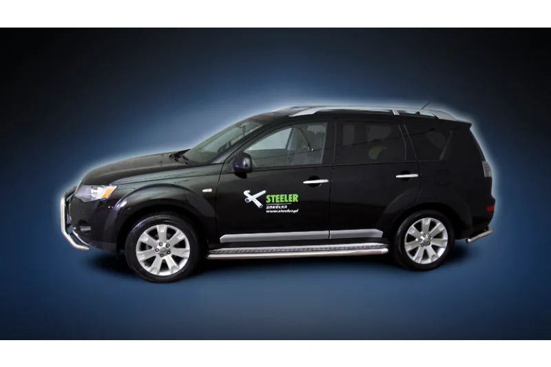 Roostevabad astmelauad rihvelplaadiga — Mitsubishi Outlander (2007–2010)