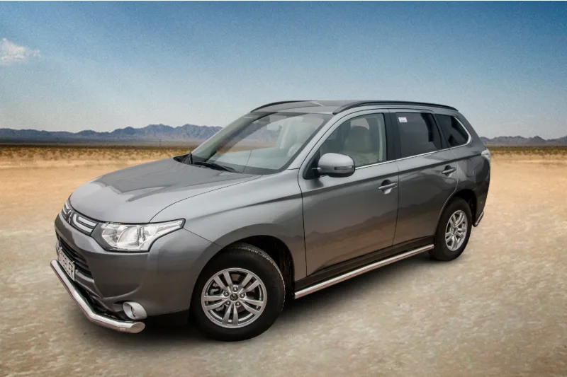 Roostevabad küljetorud — Mitsubishi Outlander (2012–2015)