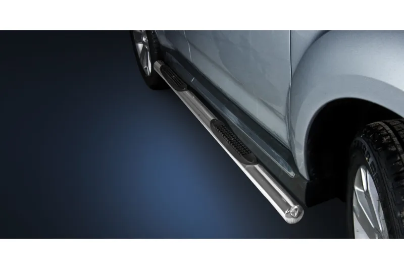 Roostevabad küljetorud plastastmetega — Mitsubishi Outlander (2010–2012)