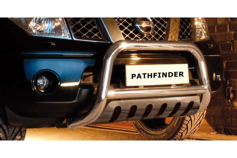 EC A-bar with cross bar and axle-plate — Nissan Pathfinder (2010–)