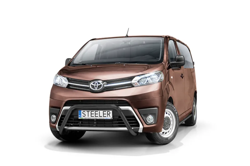 EC A-kaitseraud ilma põikitoruta, must — Toyota Proace (2016–)