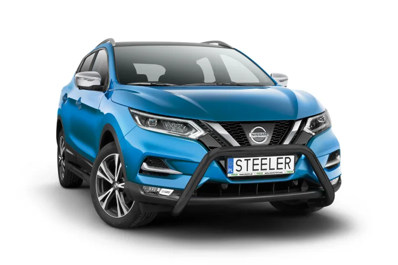 EC A-kaitseraud ilma põikitoruta, must — Nissan Qashqai (2017–)