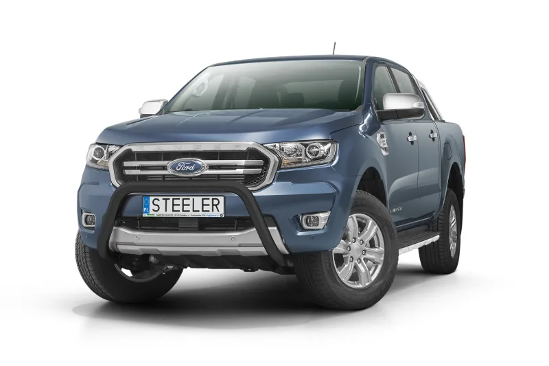 EC A-bar without cross bar, black — Ford Ranger (2019–)