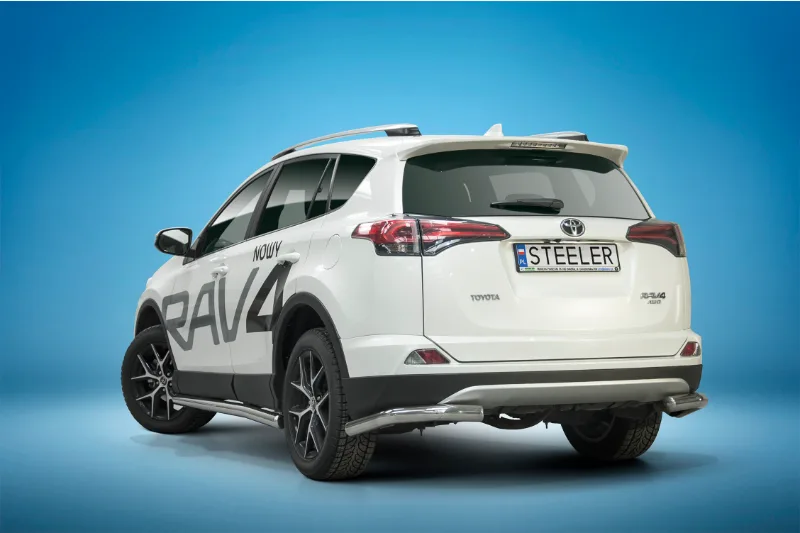 Угловая задняя защита — Toyota RAV4 (2016–2018)
