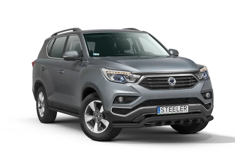 Нижняя дуга EC с трубой моста, чёрная — SsangYong Rexton (2018–)
